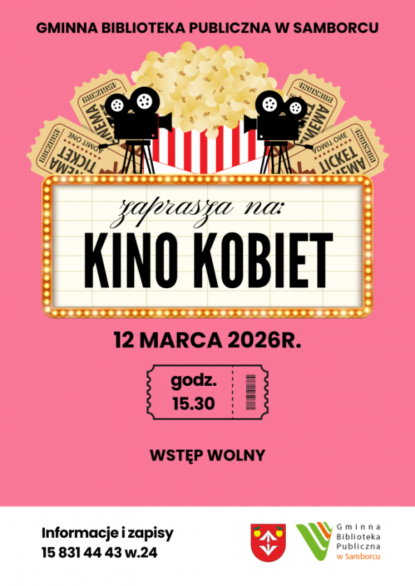 Dzień Kobiet w „Kinie za Regałem” w Sandomierzu – relaks, humor i popcorn