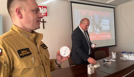Koprzywnica: czujki czadu i dymu dla mieszkańców – akcja bezpieczeństwa w gminie