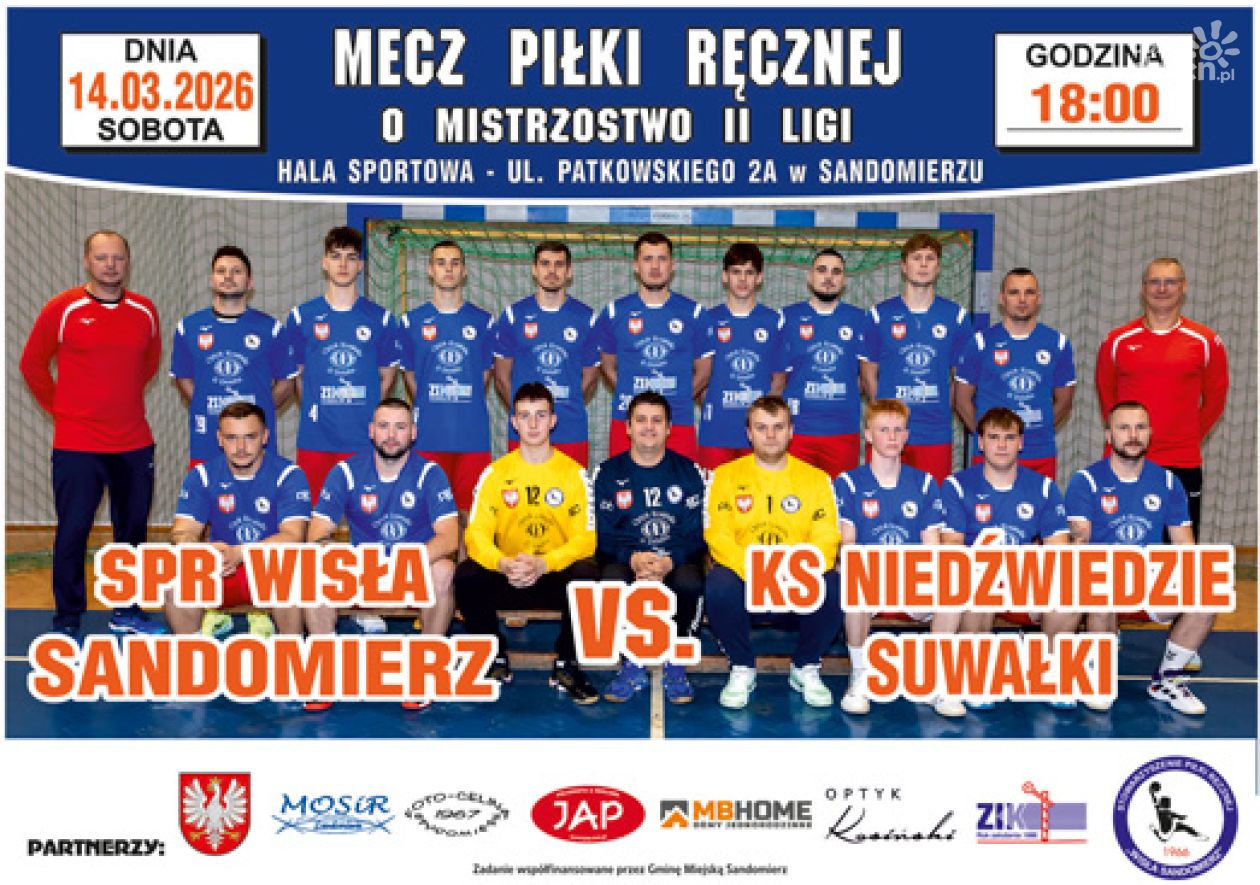 Szczypiorniści Wisły Sandomierz przed kolejnym ligowym wyzwaniem