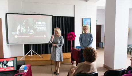 Seniorzy z Zawichostu uczyli się o bezpieczeństwie