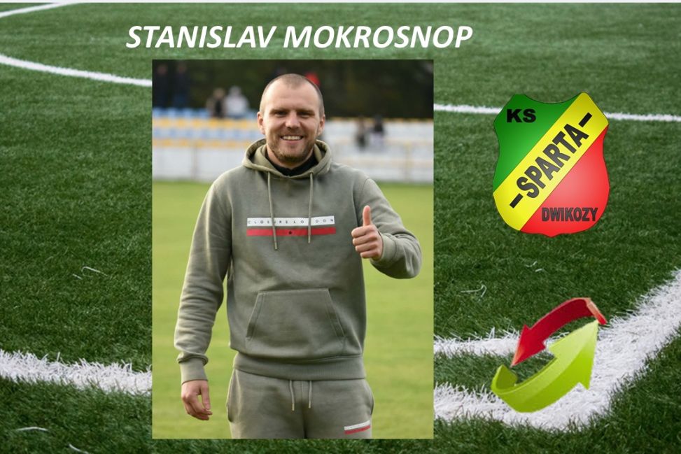 Stanislav Mokrosnop nowym wzmocnieniem Sparty Dwikozy 