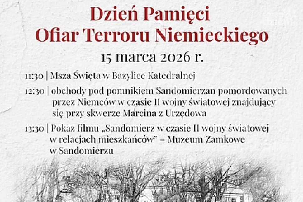 Sandomierz uczci ofiary niemieckiego terroru