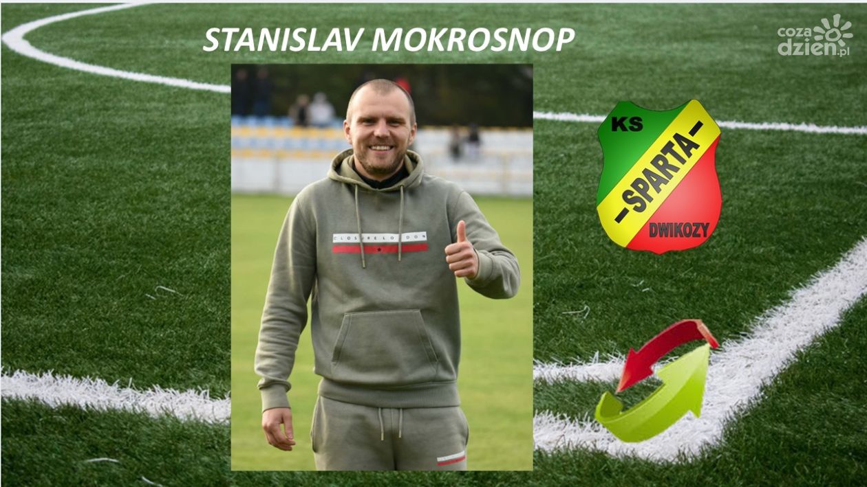 Stanislav Mokrosnop nowym wzmocnieniem Sparty Dwikozy 