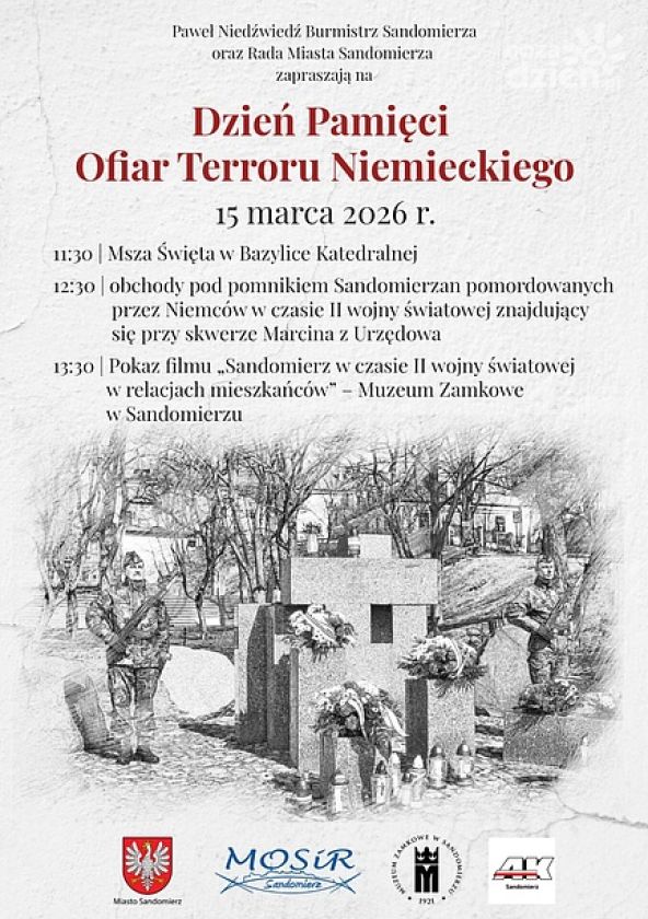 Obchody Dnia Pamięci Ofiar Terroru Niemieckiego w Sandomierzu
