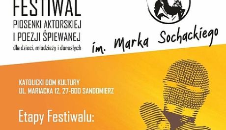 Rozpoczął się festiwal piosenki aktorskiej im. Marka Sochackiego w Sandomierzu