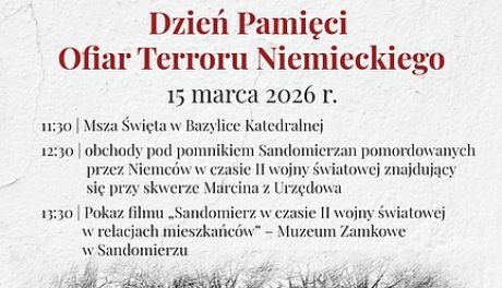 Sandomierz uczci ofiary niemieckiego terroru