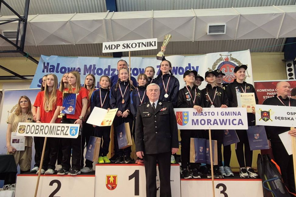 Złote medale dla MDP Skotniki w halowych zawodach wojewódzkich – czas na rywalizację krajową