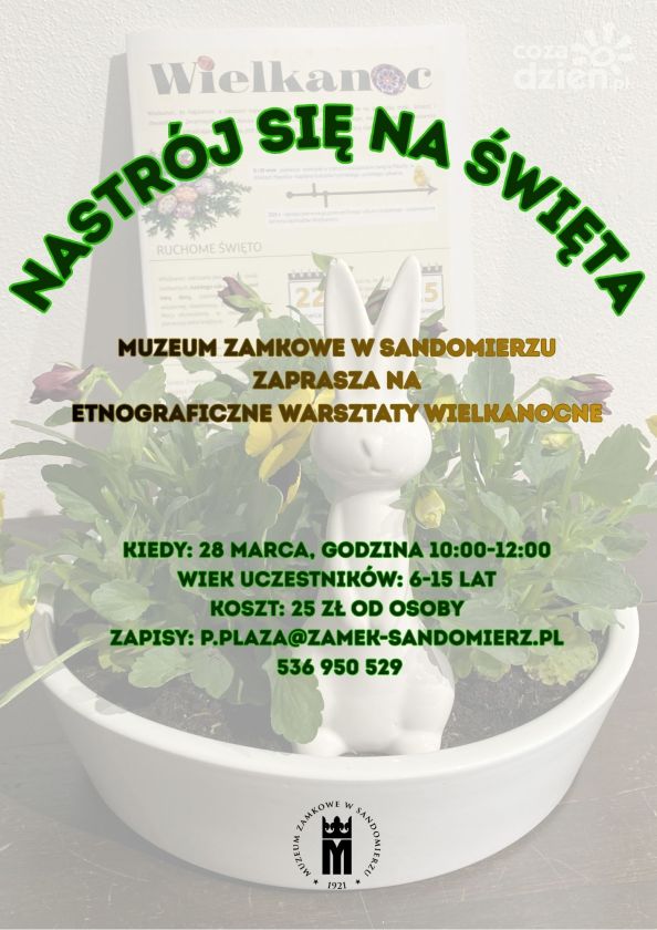 Wielkanocne tradycje w zamku. Warsztaty dla dzieci w Sandomierzu