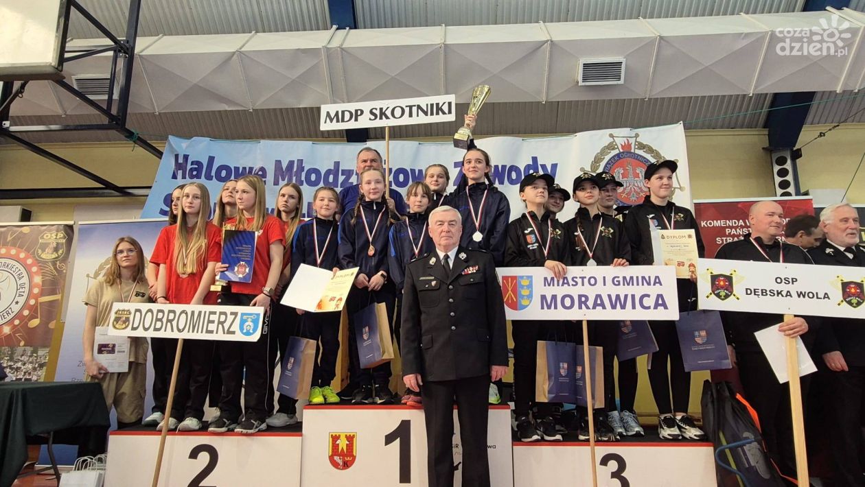 Złote medale dla MDP Skotniki w halowych zawodach wojewódzkich – czas na rywalizację krajową