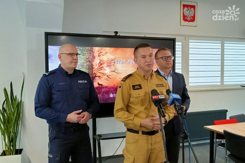 Alarm w powiecie sandomierskim. Lawinowo rośnie liczba pożarów traw