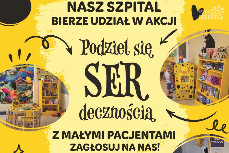Sandomierski szpital walczy o „Serenadowy kącik zabaw”