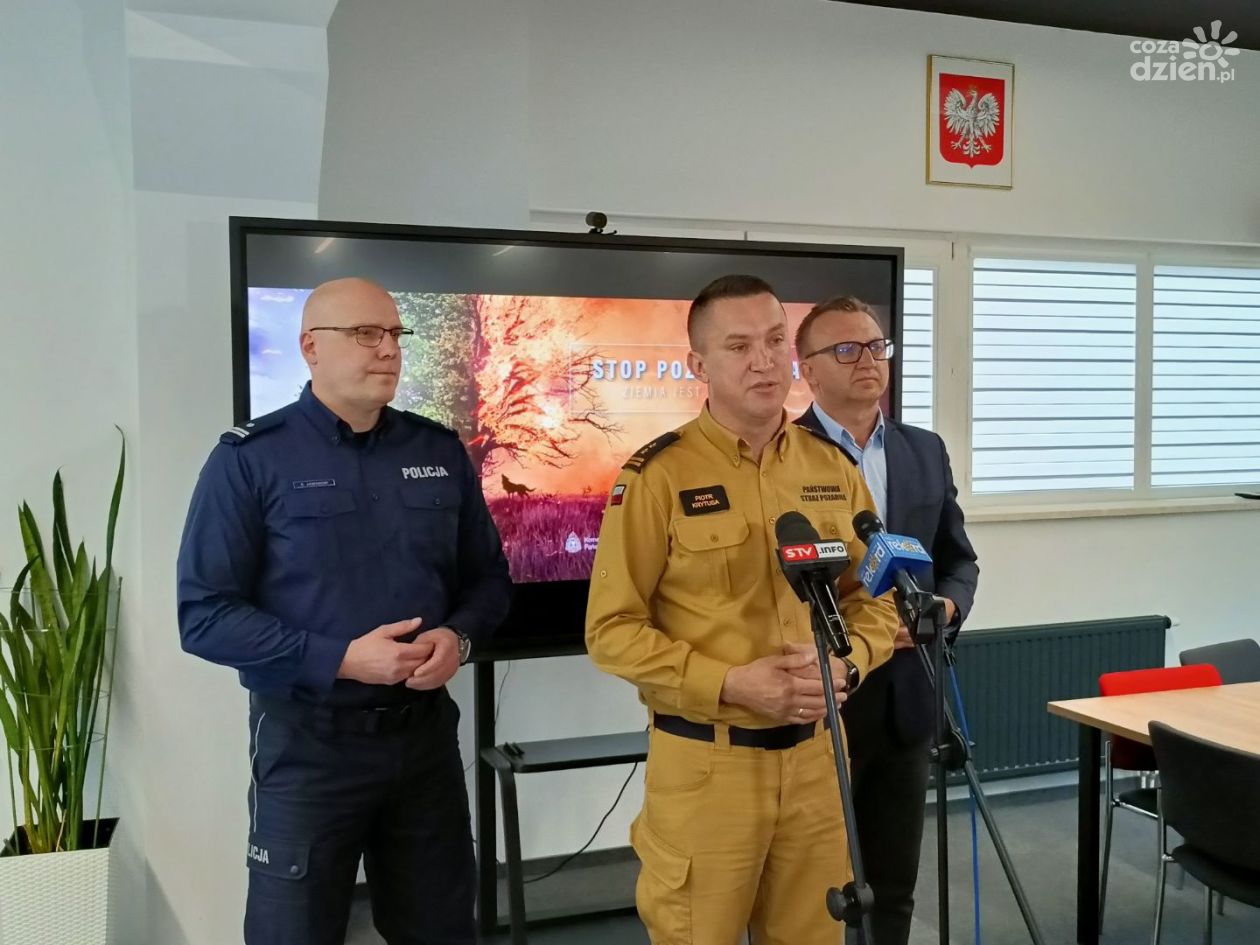 Alarm w powiecie sandomierskim. Lawinowo rośnie liczba pożarów traw