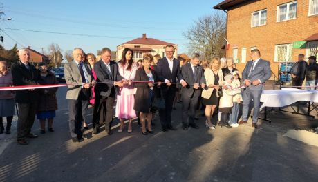 Uroczyście otwarto drogę powiatową w Romanówce