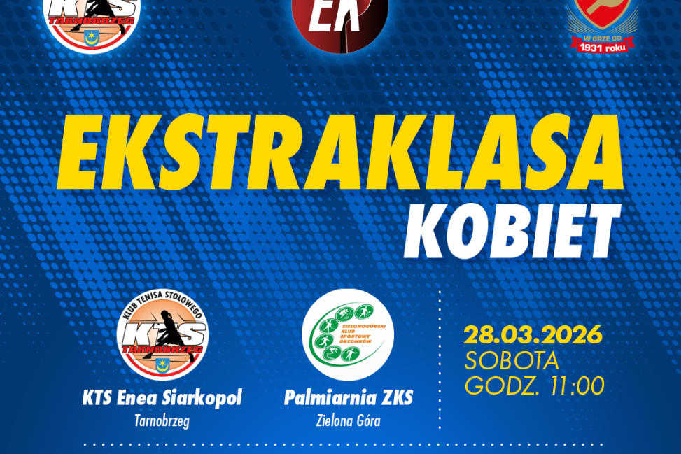 Podwójne starcie w Ekstraklasie Kobiet. Tenisowy weekend w Tarnobrzegu