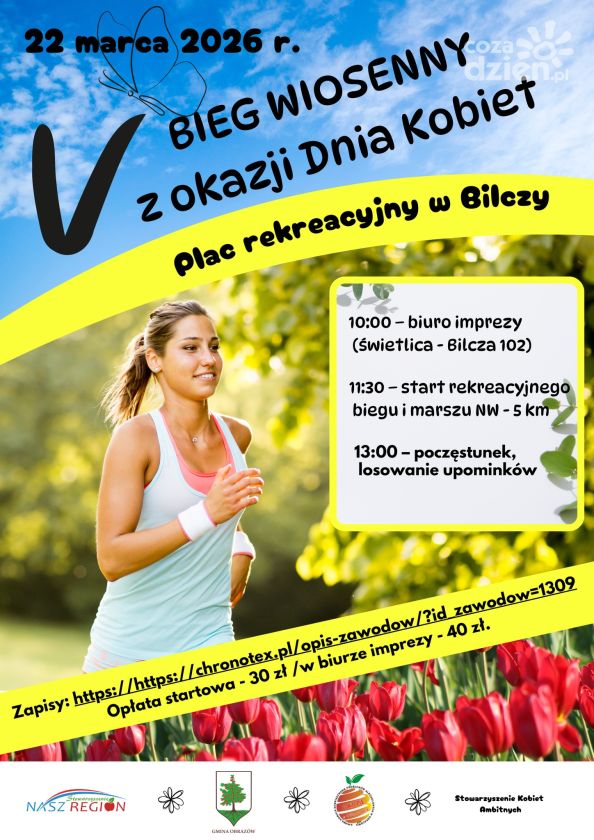 V Bieg Wiosenny w Bilczy – sportowe święto Dnia Kobiet
