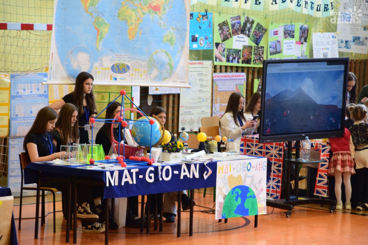 Ósmoklasiści odwiedzili szkołę w Połańcu podczas Dnia Otwartego