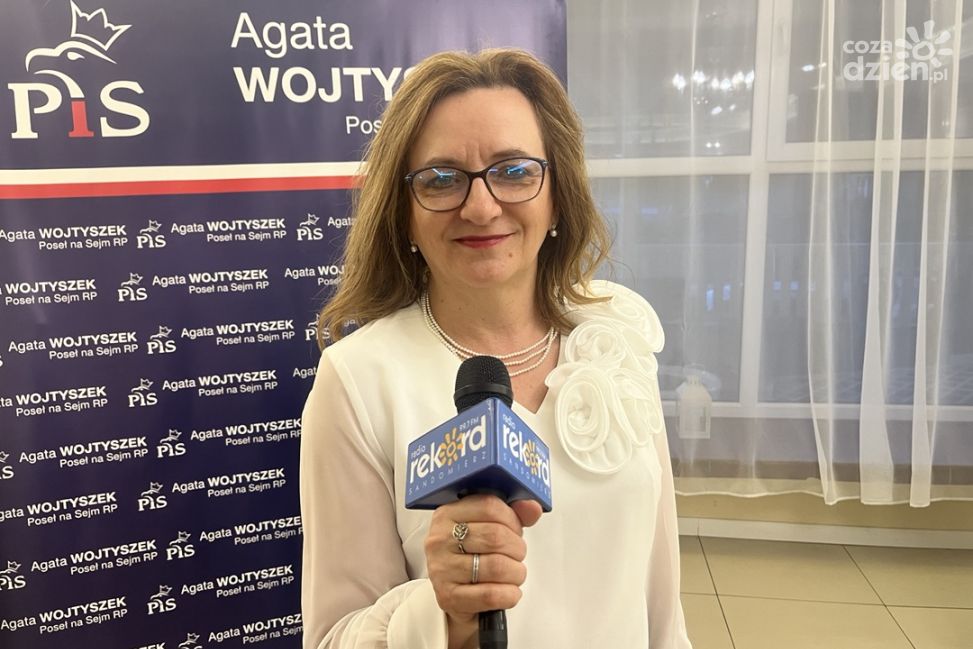 Spotkanie z poseł Agatą Wojtyszek w gminie Koprzywnica