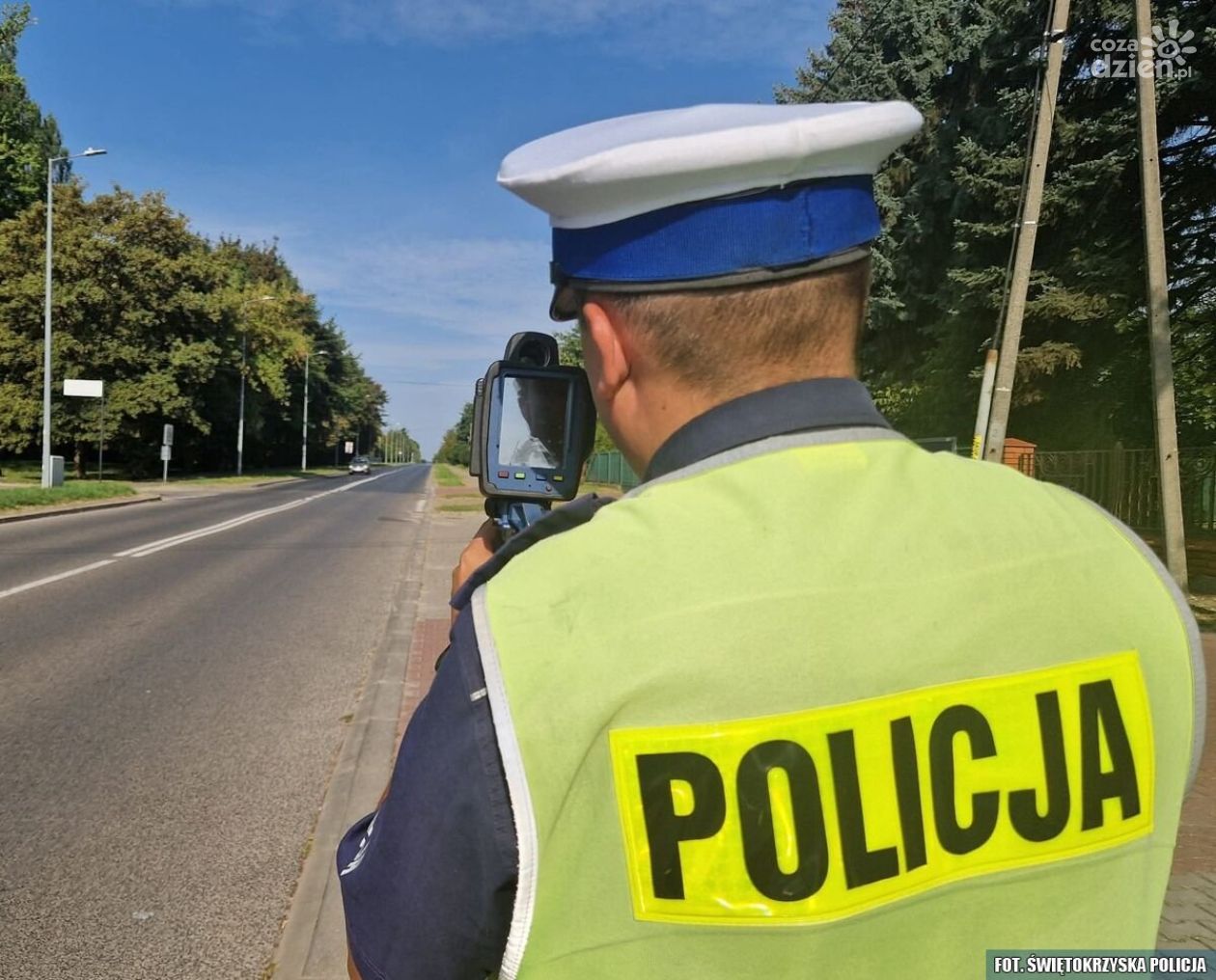 Policyjna akcja „Prędkość” w powiecie sandomierskim – 50 wykroczeń