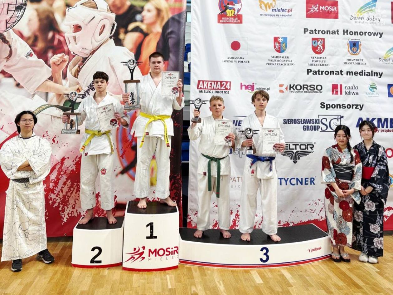 Karatecy z Sandomierza z medalami na WINGS CUP 2026 w Mielcu
