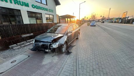 Nietrzeźwa kierująca spowodowała kolizję w Sandomierzu