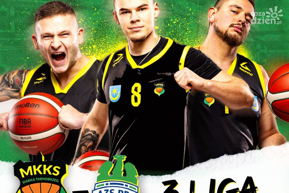 Ostatni sprawdzian przed półfinałami. Koszykarska Siarka zagra z AZS-em