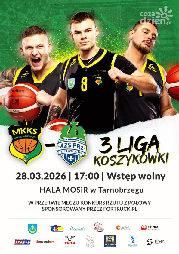 Ostatni sprawdzian przed półfinałami. Koszykarska Siarka zagra z AZS-em