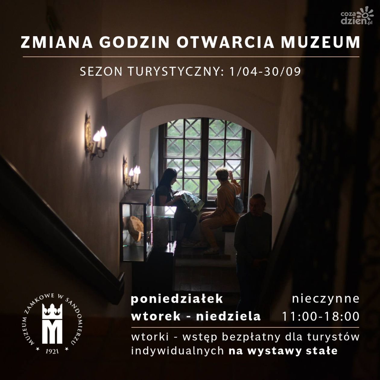 Start sezonu turystycznego w Zamku Królewskim w Sandomierzu