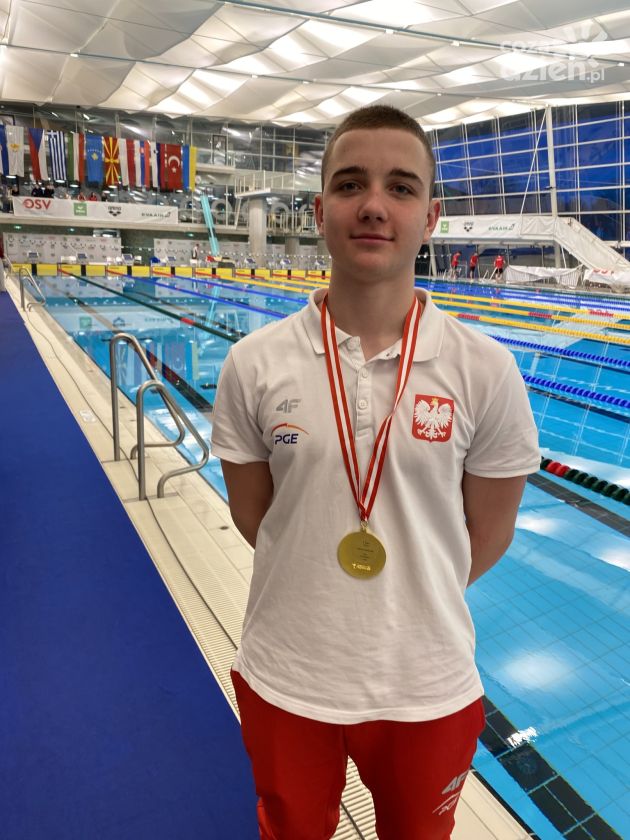 Albert Borkowski ze złotem w Graz – duży sukces pływaka z Tarnobrzega na arenie międzynarodowej
