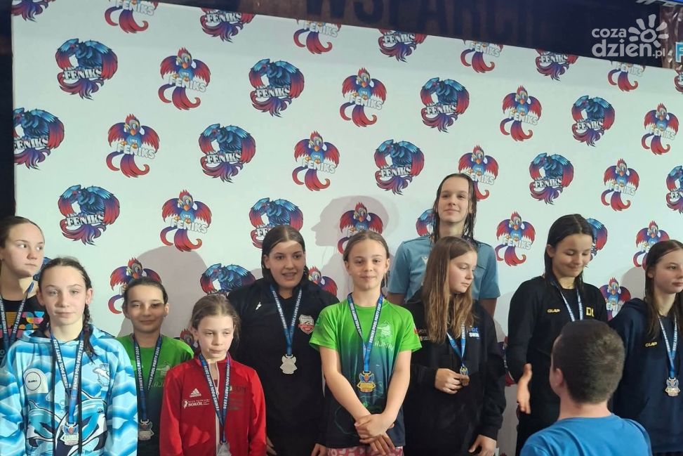 KAJMAN Połaniec na podium Feniks Pool Party w Dębicy