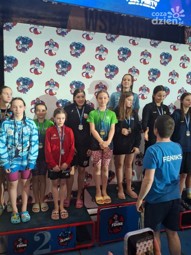 KAJMAN Połaniec na podium Feniks Pool Party w Dębicy