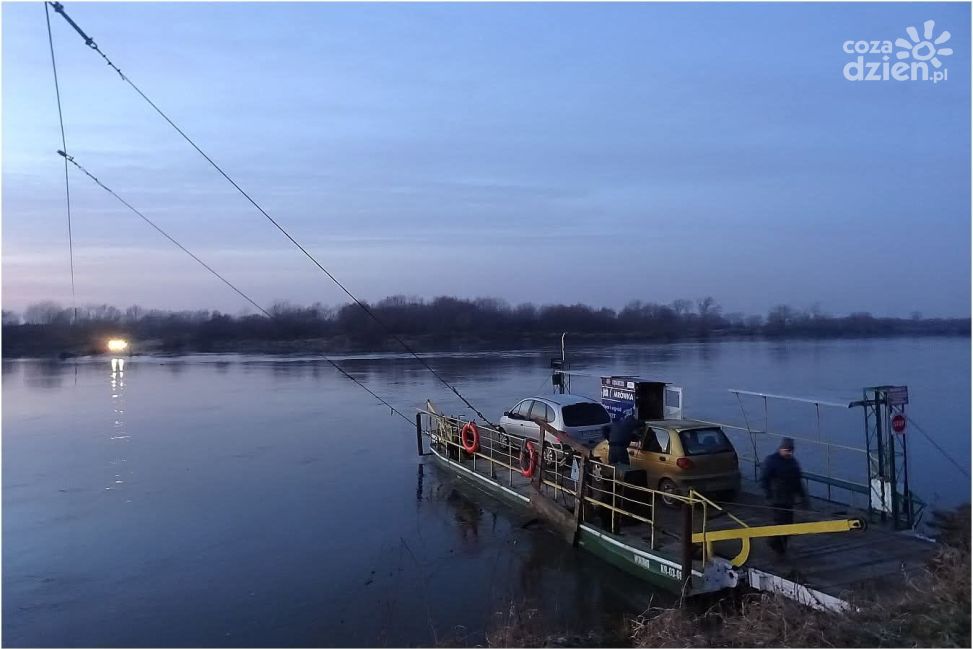 Przeprawa promowa Ciszyca–Tarnobrzeg wznowiona. Prom znów kursuje przez Wisłę