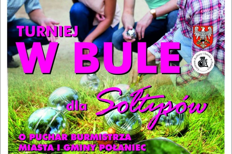 Turniej sołtysów w bule o Puchar Burmistrza w Połańcu