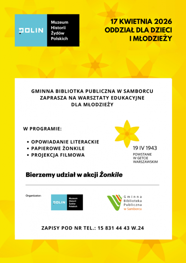 „Łączy nas pamięć”. Lekcja biblioteczna w ramach Akcji Żonkile