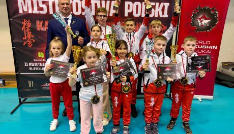Sukces zawodników Klubu Karate Trójka Sandomierz na Mistrzostwach Polski Karate WKB