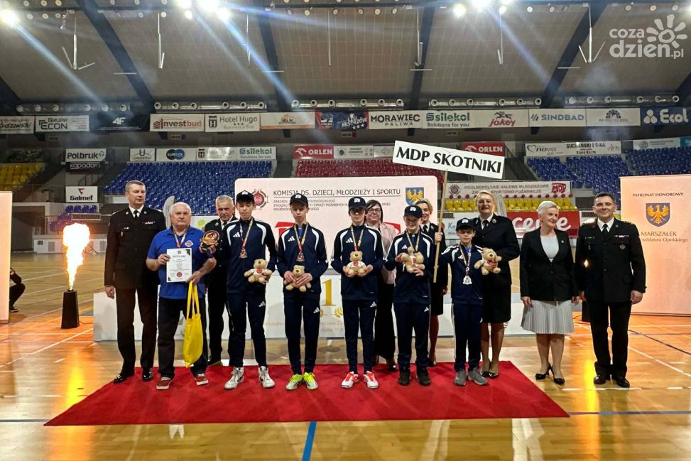 Młodzi druhowie z MDP Skotniki tuż za podium na zawodach ogólnopolskich