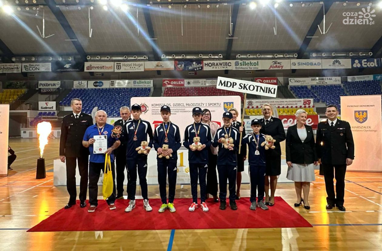 Młodzi druhowie z MDP Skotniki tuż za podium na zawodach ogólnopolskich