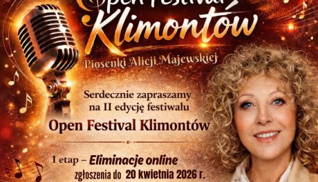Alicja Majewska oceni wokalne talenty! II edycja Open Festival Klimontów