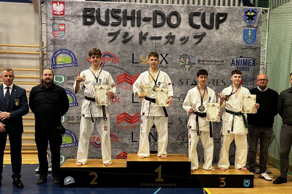 Filip Gajda z podwójnym podium na Bushi-Do Cup w Starachowicach