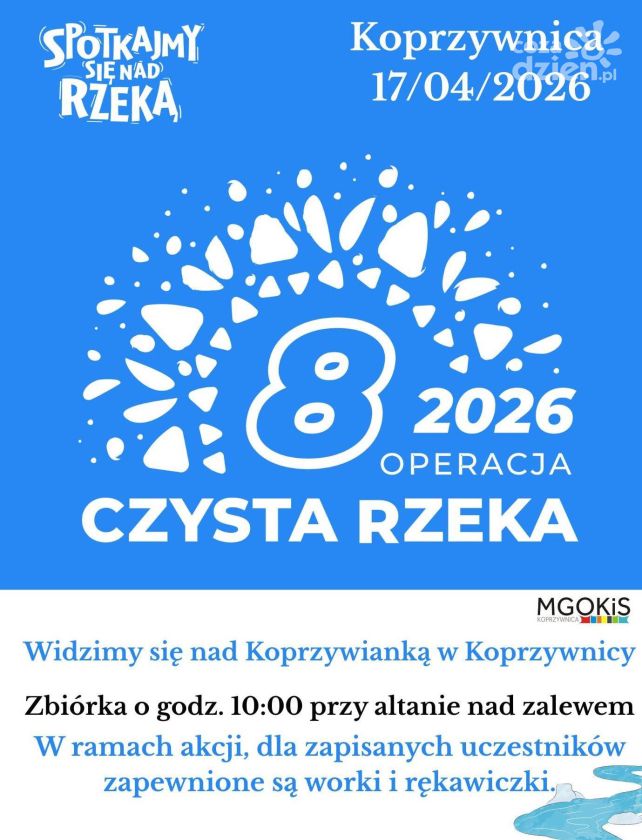 Wspólne sprzątanie nad Koprzywianką i zalewem. Mieszkańcy zadbają o środowisko