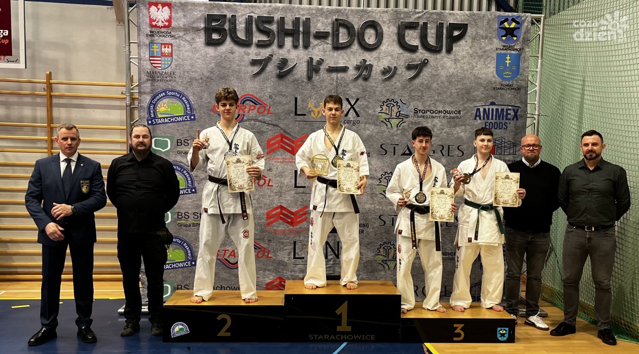Filip Gajda z podwójnym podium na Bushi-Do Cup w Starachowicach