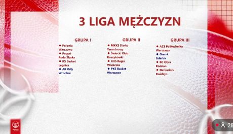 Koszykarska Siarka poznała rywali w walce o II ligę