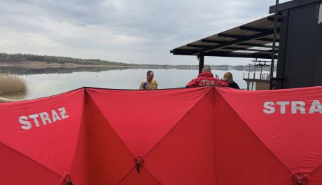 Akcja ratunkowa na Jeziorze Tarnobrzeskim. Nurkowanie zakończone dramatem