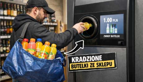 Ukradł butelki warte 200 zł, zarobił by 10 a stanie przed sądem