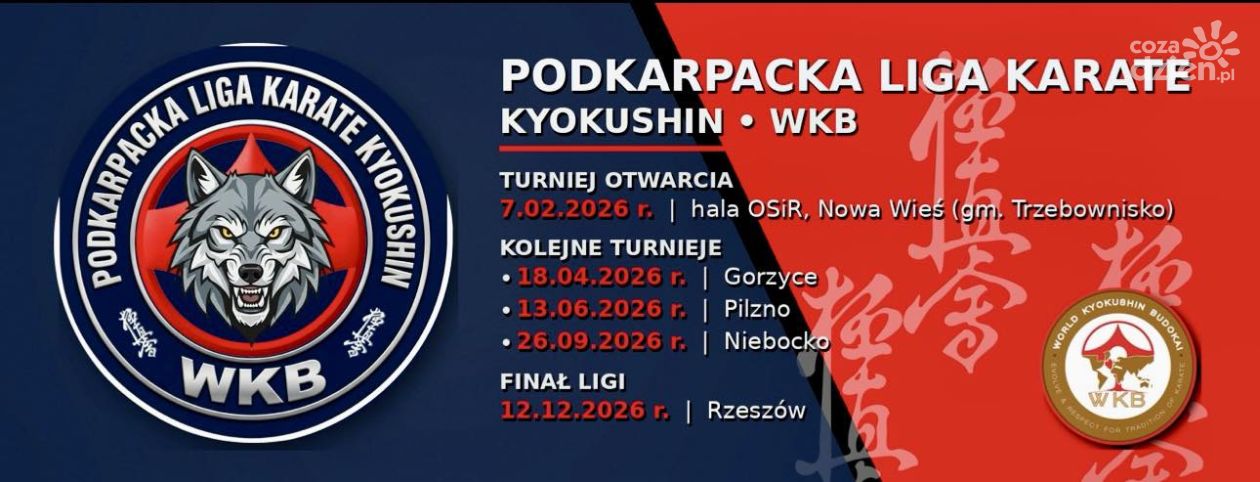 II Turniej Podkarpackiej Ligi Karate Kyokushin WKB już w sobotę w Gorzycach