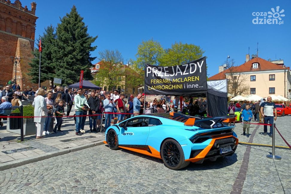 Supersamochody opanowały Sandomierz (ZDJĘCIA)
