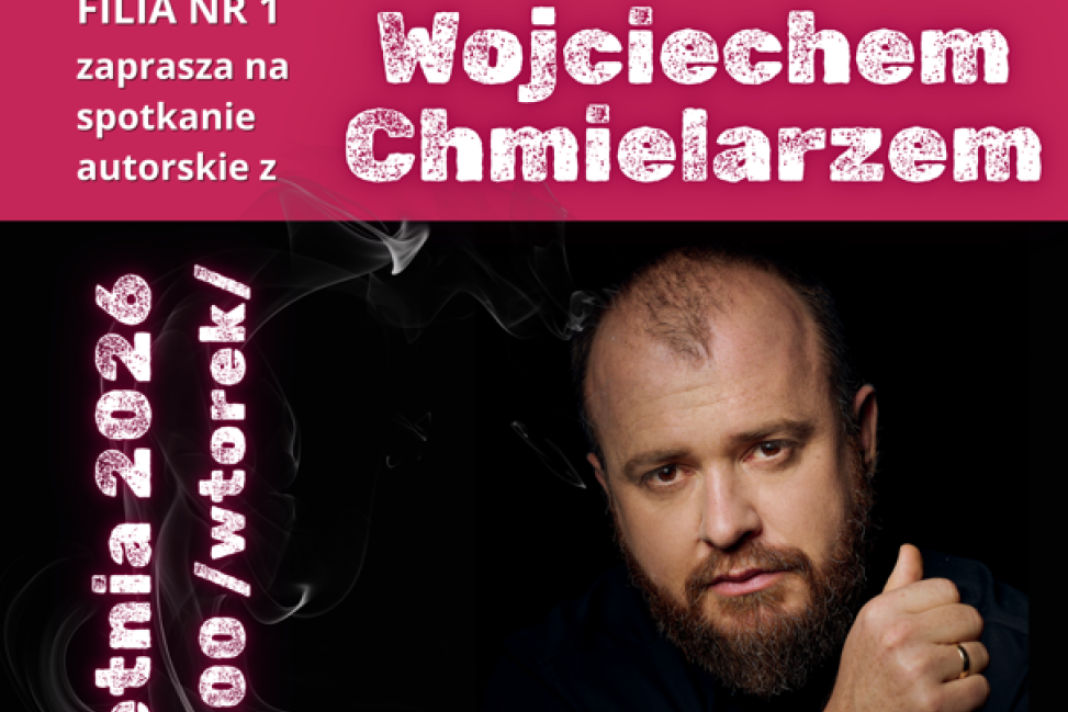 Spotkanie z Wojciechem Chmielarzem w Tarnobrzegu