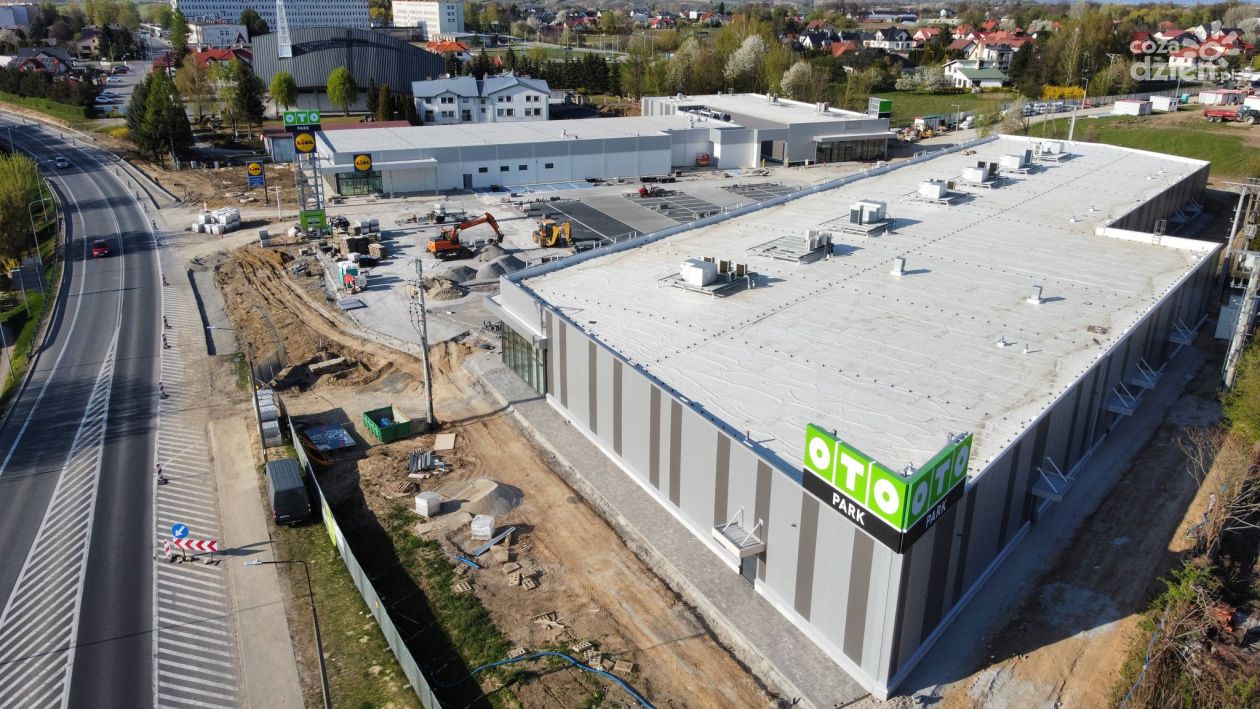 OTO Park Sandomierz na finiszu. Otwarcie zaplanowane na 21 maja