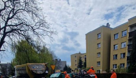 Sandomierz łata drogi po zimie. Trwają remonty w całym mieście