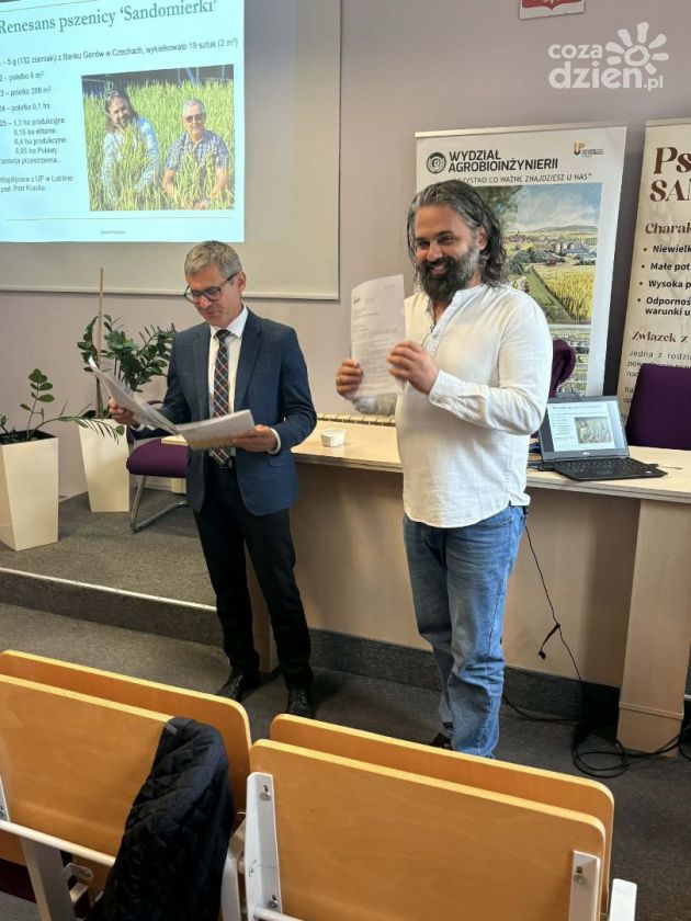 „Sandomierka” wraca do korzeni. Konferencja o tradycyjnej pszenicy w Sandomierzu