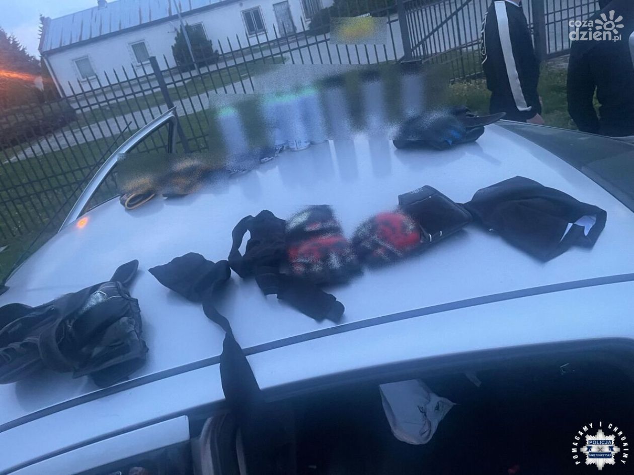 Sandomierscy policjanci zatrzymali pseudokibiców